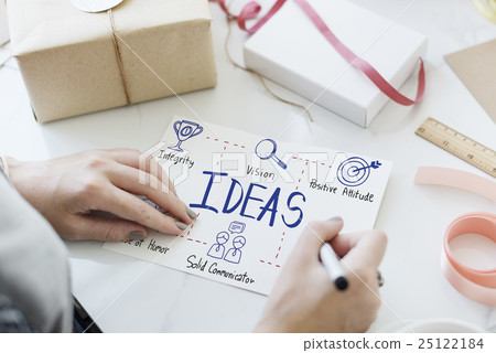 Ideas Vision Icon Illustrations Concept 25122184