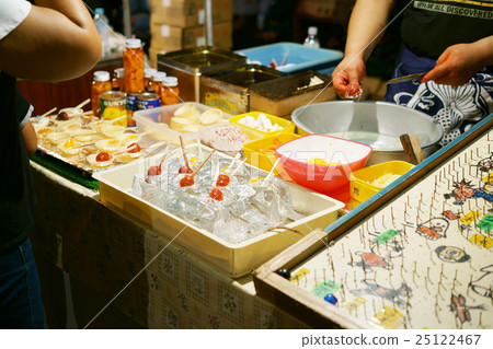 Arround candy stalls Arround candy stalls 25122467