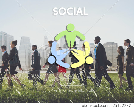Social Socialize Society Unity Community Global Concept 25122787