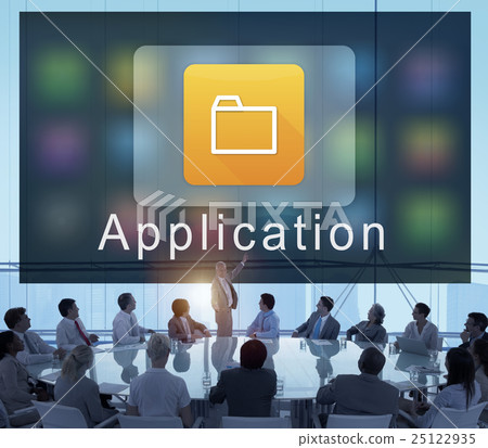 Business Digital Folder Application Concept 25122935