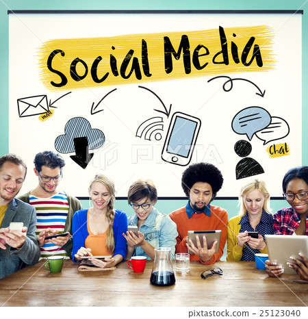 Social Media Networking Communication Connection Concept Social Media Networking Communication Connection Concept 25123040