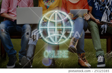 Global Connection Communication Networking Graphic Concept Global Connection Communication Networking Graphic Concept 25123165