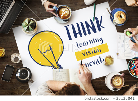 Creative Think Invention Inspiration Concept 25123841