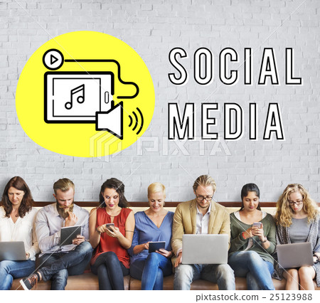 Podcast Digital Device Social Media Concept 25123988