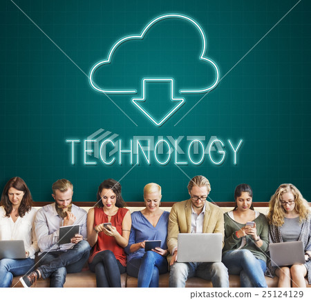 Cloud Computing Technology Networking Download Concept 25124129
