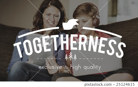 Social Media Togetherness Teach Concept 25124615