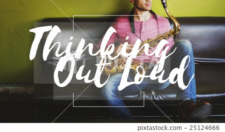Thinking Out Loud Ideas Creativity Inspiration Imagination Concept 25124666