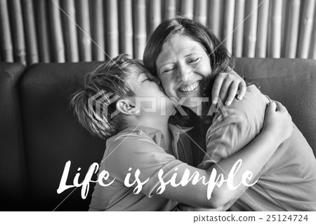 Parents Love Son Bliss Words Graphic Concept 25124724