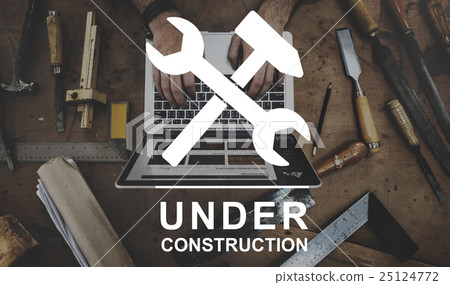 Under Construction Technical Problems Progress Concept 25124772