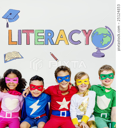 School Academic Learning Kids Graphic Concept 25124853