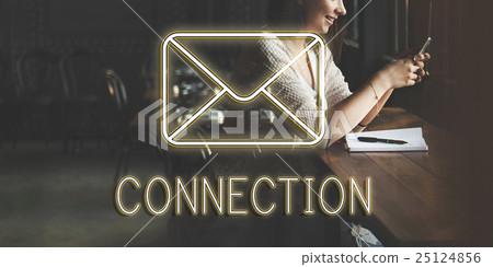 Message Social Network Chat Texting Graphic Concept 25124856