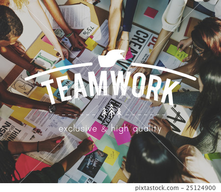 Teamwork Collaboration Togetherness Association Concept Teamwork Collaboration Togetherness Association Concept 25124900