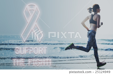 Breast Cancer Hope Healthcare Believe Concept Breast Cancer Hope Healthcare Believe Concept 25124949