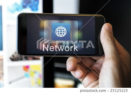 Communication Connection Network Globe Concept Communication Connection Network Globe Concept 25125225