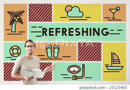 Refreshing Refreshment Renew Rethink Restart Concept 25125963