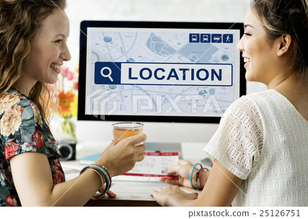Location Travel Navigation Journey Search Concept 25126751