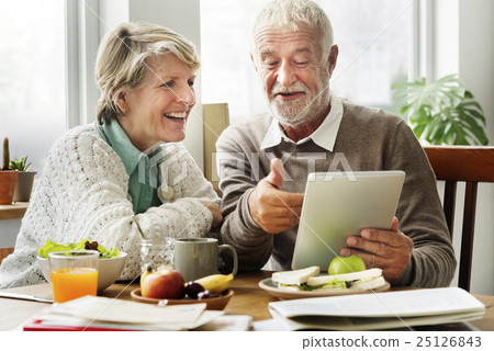 Retirement Senior Couple Lifestyle Living Concept 25126843