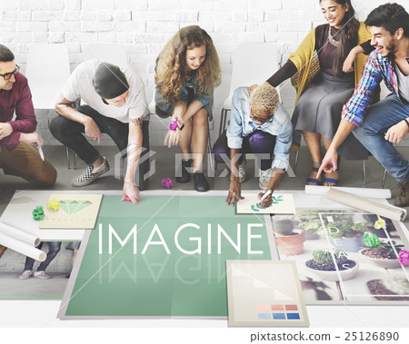 Imagine Creativity Imagination Thinking Concept Imagine Creativity Imagination Thinking Concept 25126890
