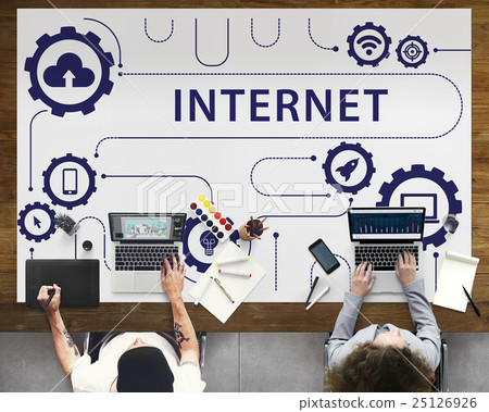 Social Media Sharing Online Exchange Concept 25126926