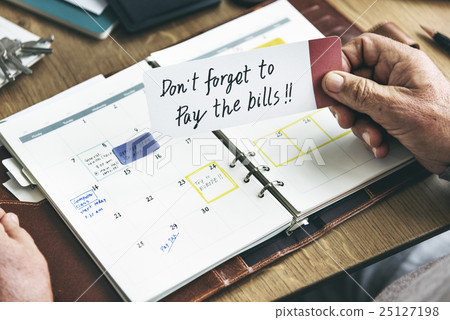 Weekly Planner Diary Organize To Do List Concept 25127198