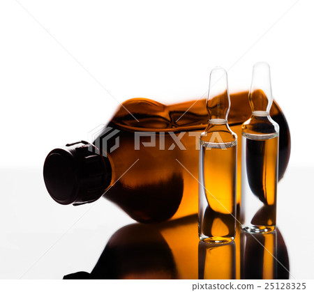medicament in a glass vial medicament in a glass vial 25128325