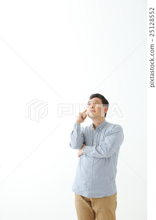 Middle man is troubled Middle man is troubled 25128552