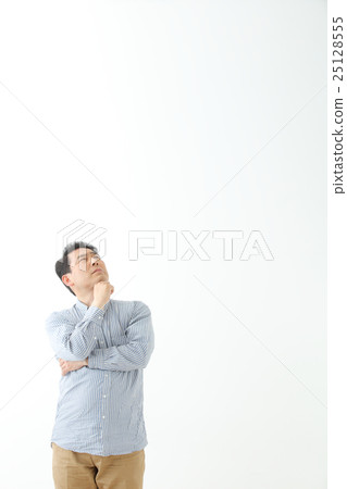 Troubled middle middle man 25128555