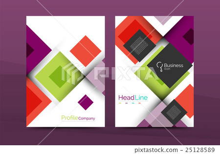 Set of front and back a4 size pages, business Set of front and back a4 size pages, business 25128589