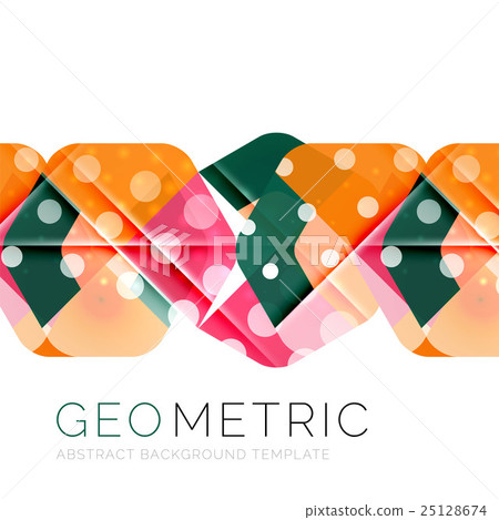 Geometrical minimal abstract background with light 25128674