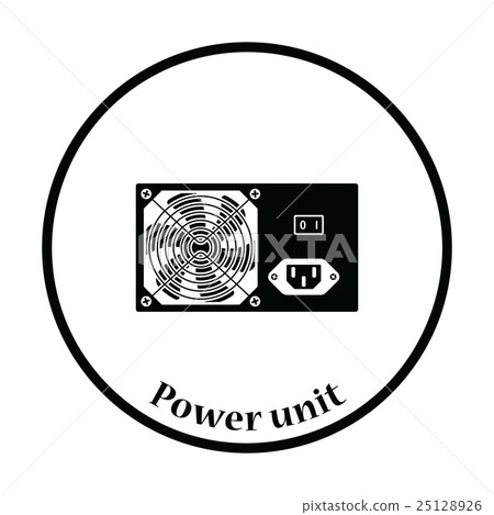 Power unit icon Vector illustration 25128926