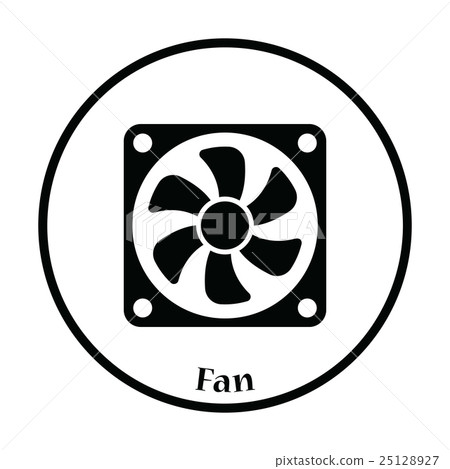 Fan icon Vector illustration Fan icon Vector illustration 25128927
