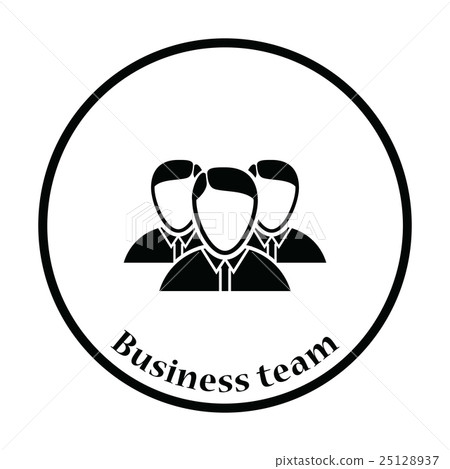 Business Team Icon Stock Illustration 25128937 Pixta