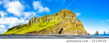 Reynisfjall Mountain at the Black Sand Beach of 25129539