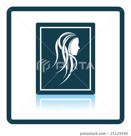 Portrait art icon Portrait art icon 25129594
