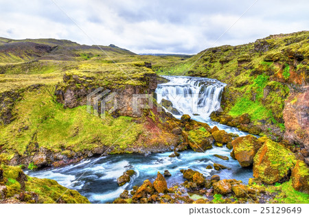 One of numerous waterfalls on the Skoga River - 25129649