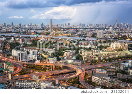 View Point on top of  building, Bangkok, Thailand 25132024