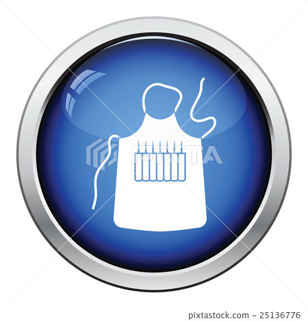 Artist apron icon Artist apron icon 25136776