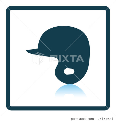 Baseball helmet icon 25137621