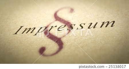 Impressum word Impressum word 25138017