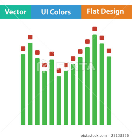 Graphic equalizer icon 25138356