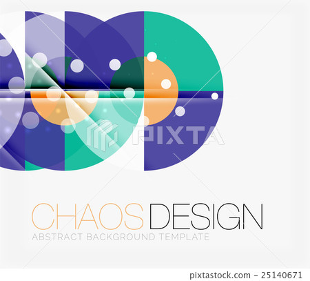 Abstract background with round shapes Abstract background with round shapes 25140671