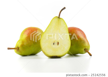 two and half ripe pears 25142556