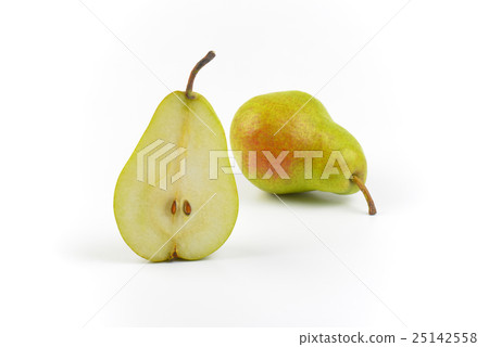 one and half ripe pears 25142558