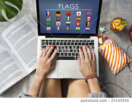 Flag Countries Foreign International Symbol Concept Flag Countries Foreign International Symbol Concept 25145938