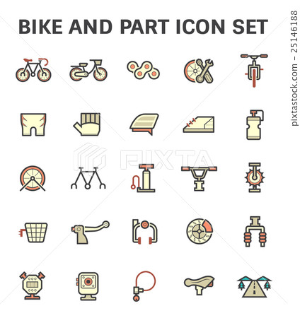 Bike part icon 25146188