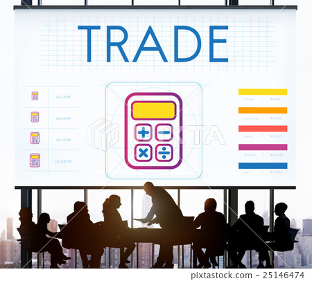 Saving Trade Account Commerce Concept Saving Trade Account Commerce Concept 25146474