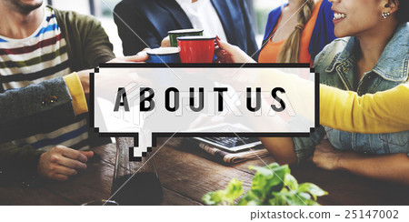 About Us Communication Data Information Service Concept 25147002