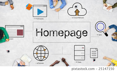Web Page Webinar HTML Browser Concept 25147150