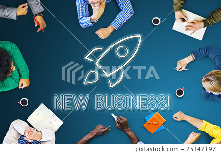 Business Goals Rocketship Target Concept 25147197