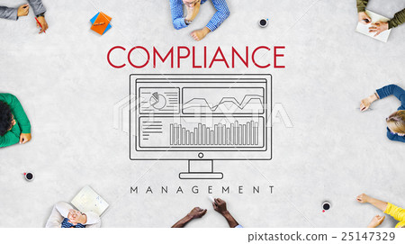 Business Compliance Regulations Standards Requirements Concept 25147329